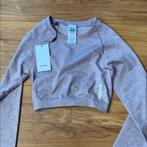 Gymshark Adapt Marl crop top